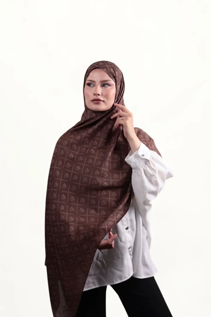 Benetton Elegante Dos Şal Kahve