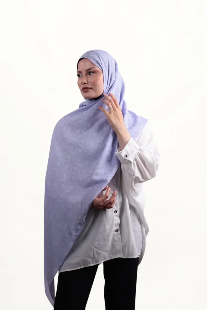 Benetton Elegante Dos Şal Lila