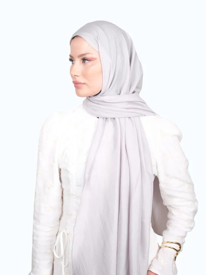 Harem Scarf Brisa Vual Şal Gümüş