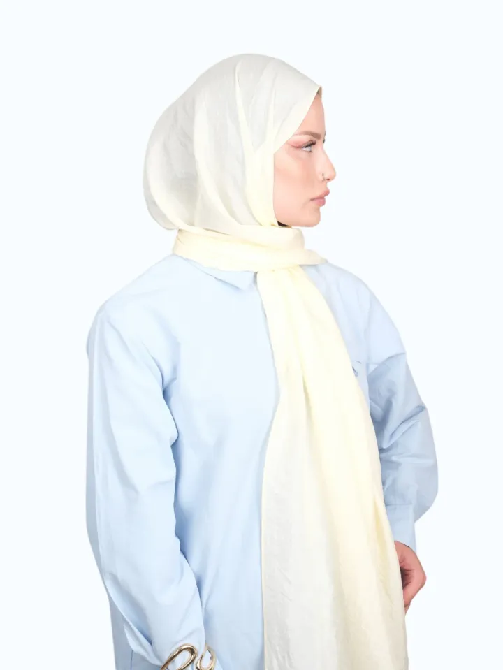 Harem Scarf Brisa Vual Şal Tereyağ Sarı