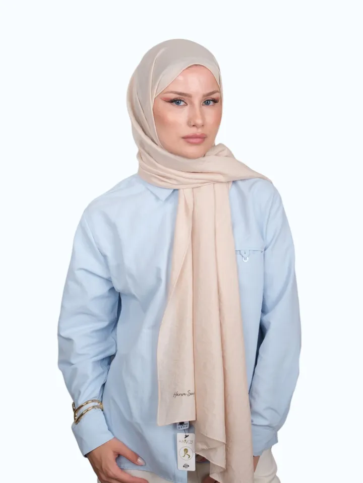 Harem Scarf Brisa Vual Şal Kum Beji