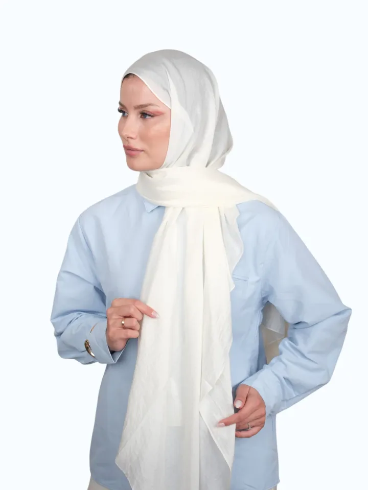 Harem Scarf Brisa Vual Şal Ekru