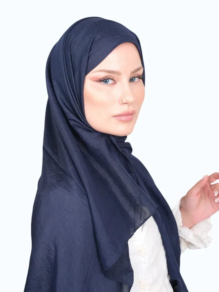 Harem Scarf Brisa Vual Şal Lacivert