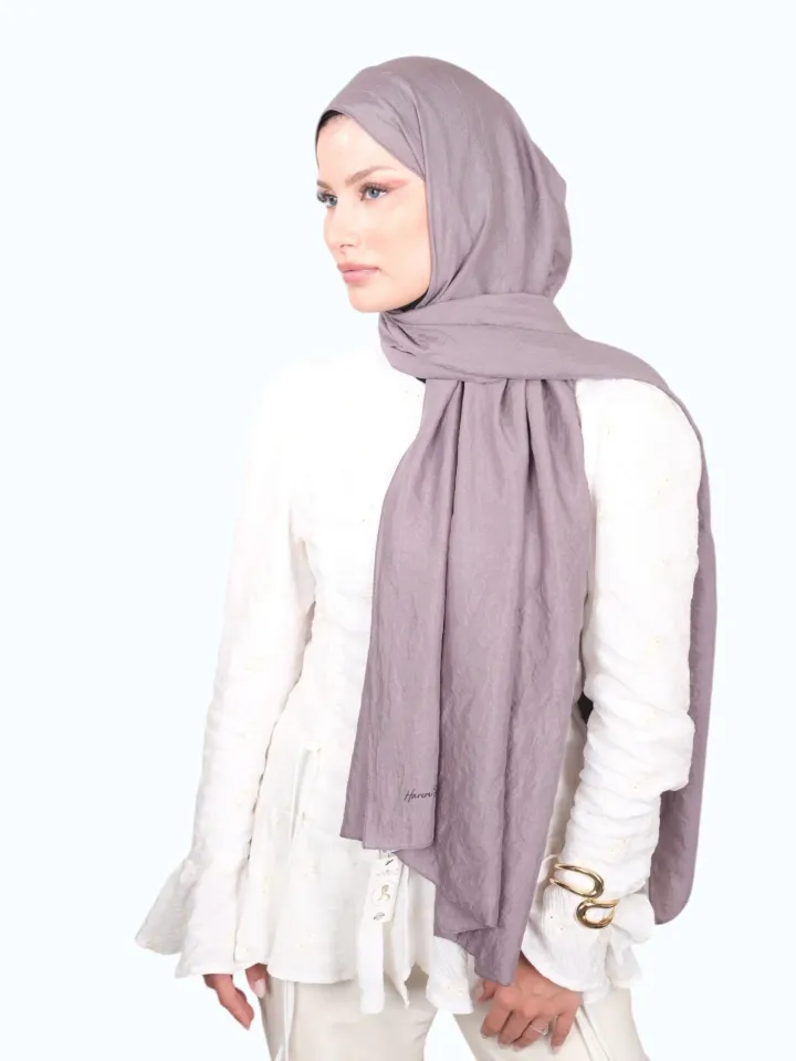 Harem Scarf Brisa Vual Şal Soft Füme