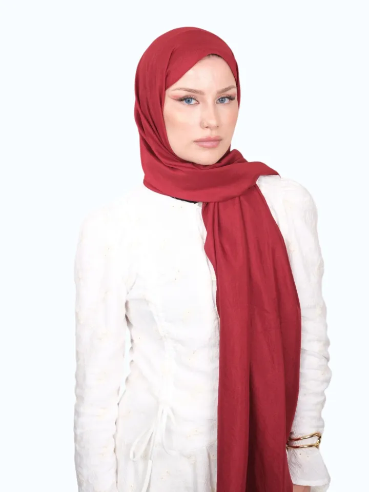 Harem Scarf Brisa Vual Şal Bordo