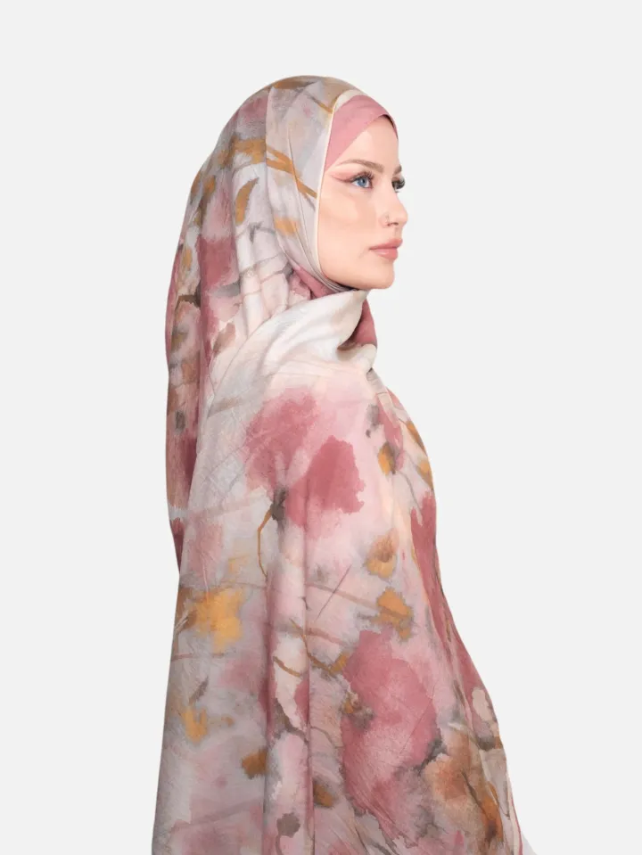 Harem Scarf Bianca Tencel Şal Pembe
