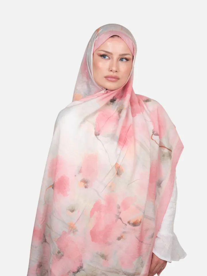 Harem Scarf Bianca Tencel Şal Pembe