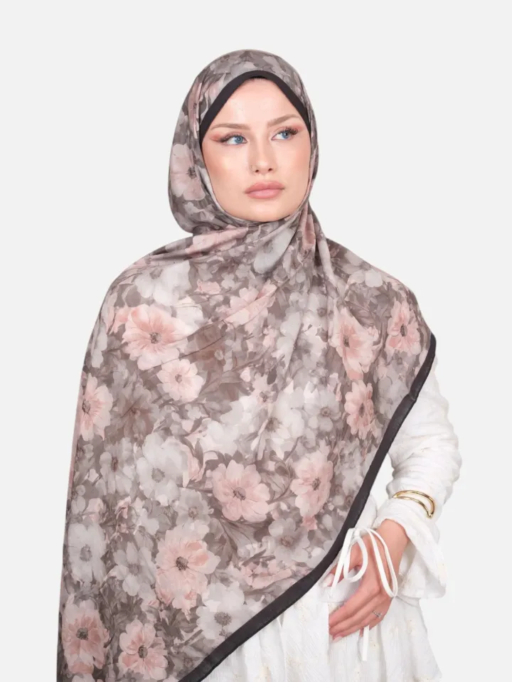 Harem Scarf Bianca Tencel Şal Pudra