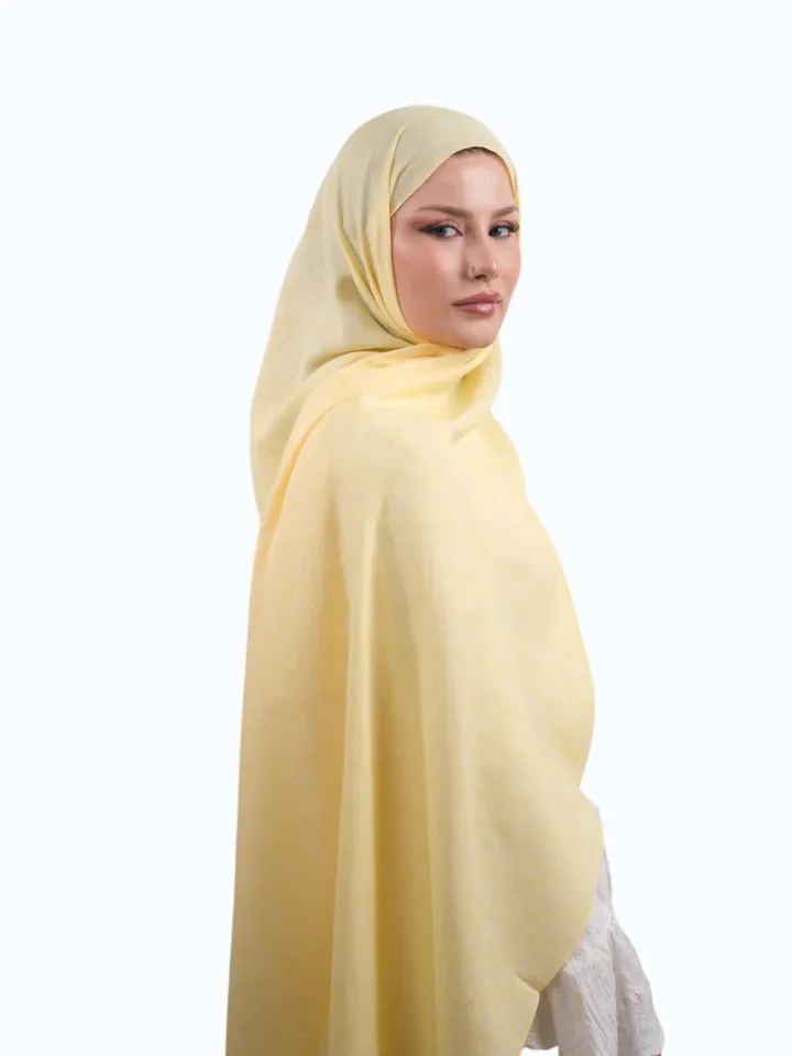 Benetton Elegante Uno Şal Sarı