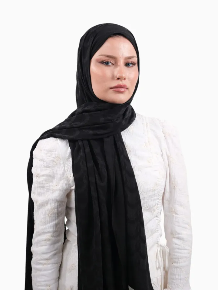 Armine Cupra Cool Şal Siyah