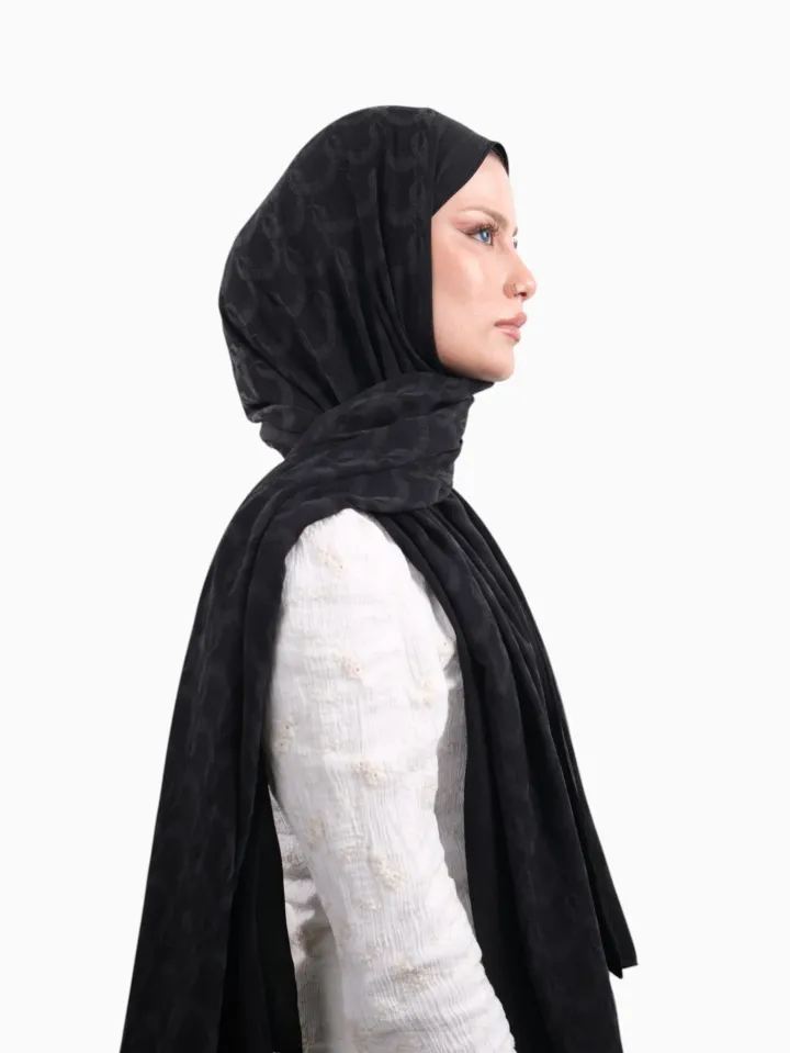 Armine Cupra Cool Şal Siyah
