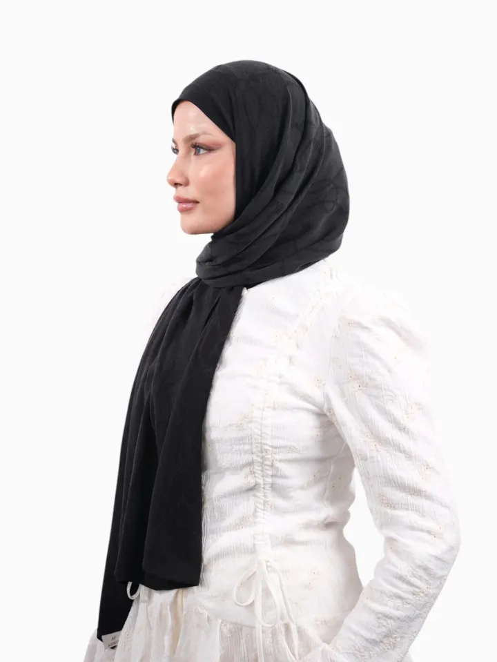 Armine Cupra Cool Şal Siyah00