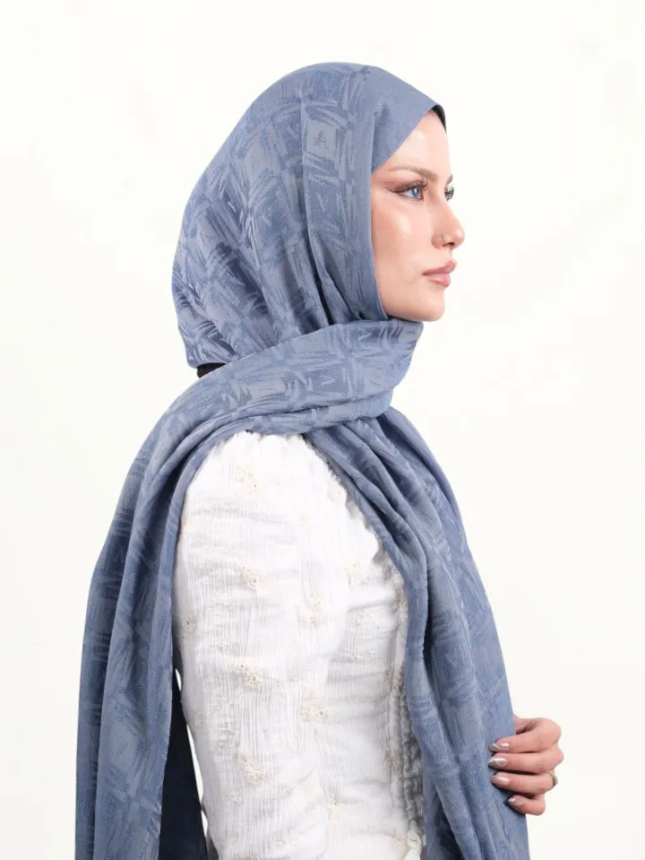 Armine Lyocell Şal Soft Mavi