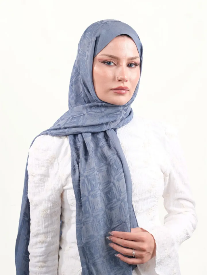 Armine Lyocell Şal Soft Mavi