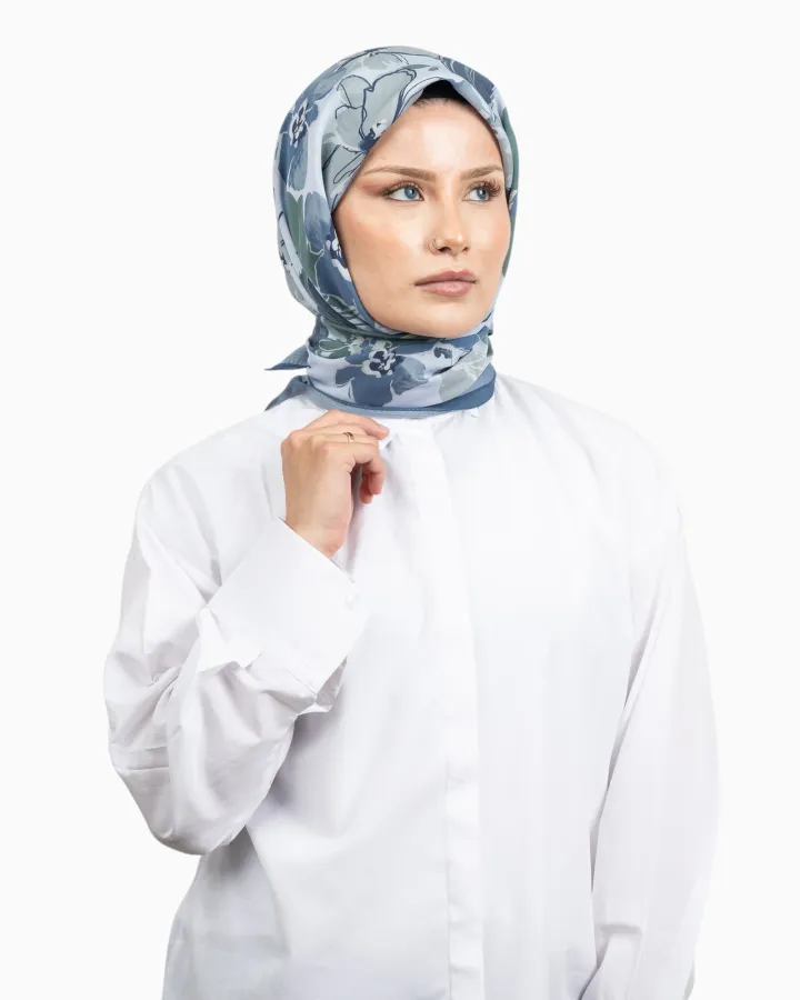 Belli Fresh Modal Eşarp Mavi-17