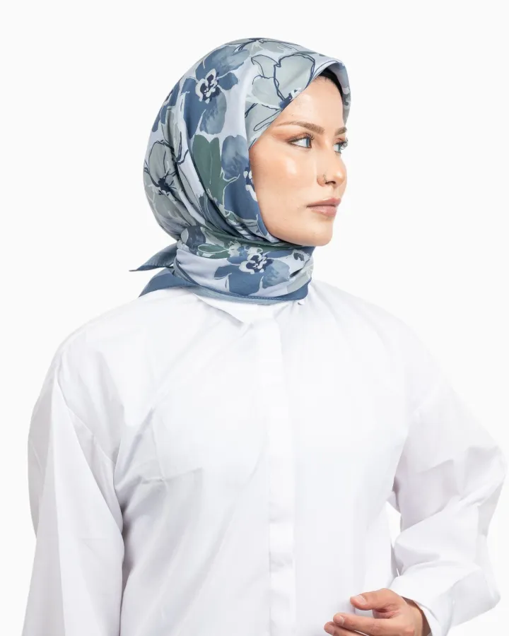 Belli Fresh Modal Eşarp Mavi-17