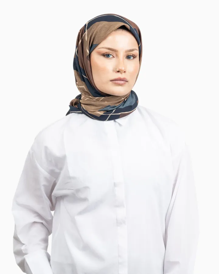 Belli Fresh Modal Eşarp Kahve-35