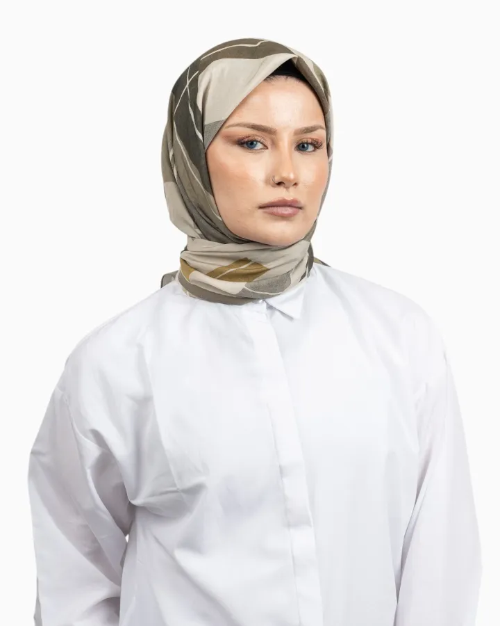 Belli Fresh Modal Eşarp Haki-05