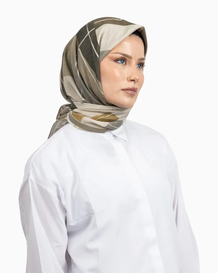 Belli Fresh Modal Eşarp Haki-05