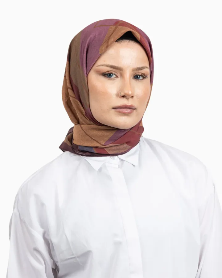 Belli Fresh Modal Eşarp Bordo-01