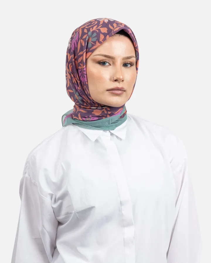 Belli Fresh Rozy Eşarp Mor-09
