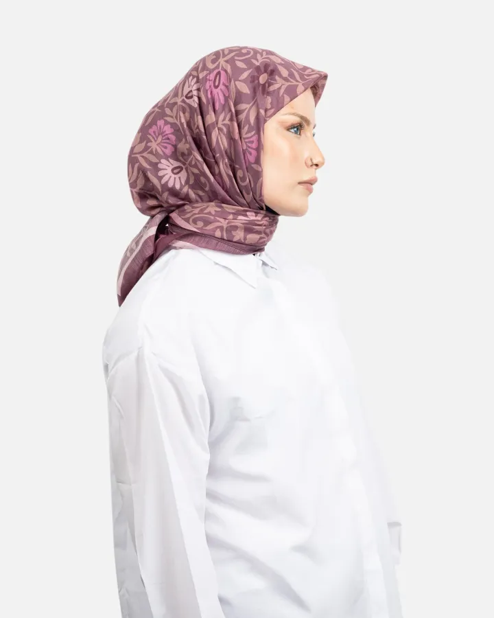 Belli Fresh Rozy Eşarp Bordo-21