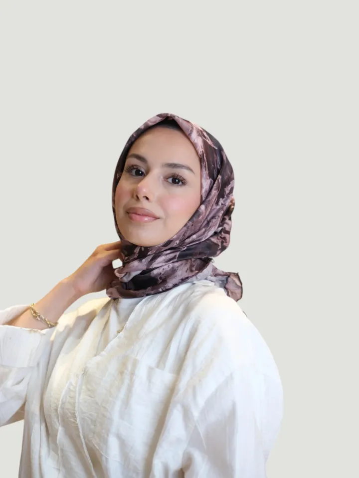 Shawl Secret Loi Silk Eşarp Vizon