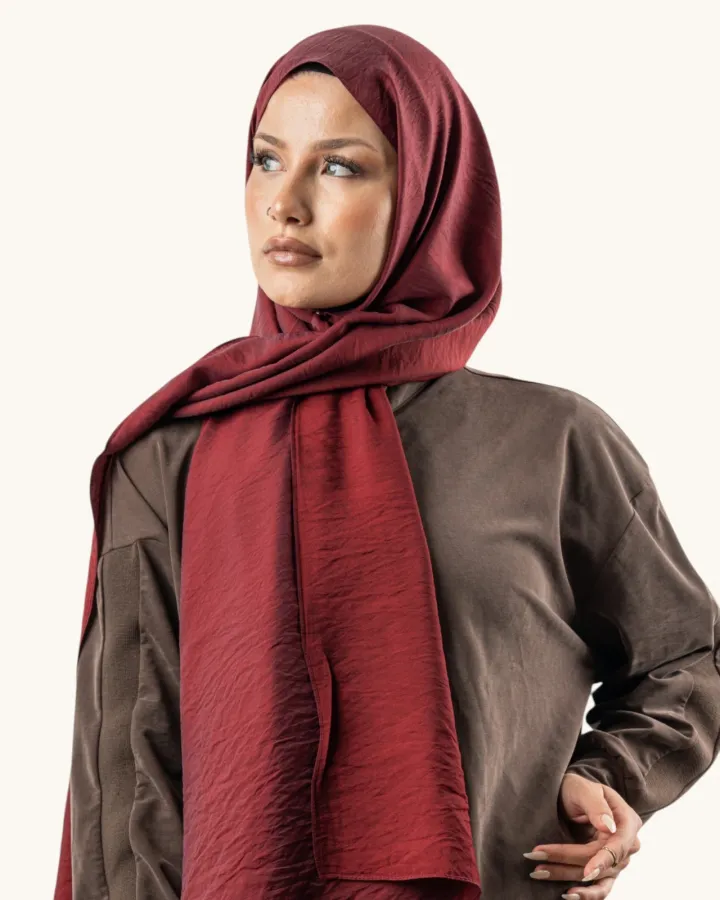 Benetton Siena Lüx Şal Bordo