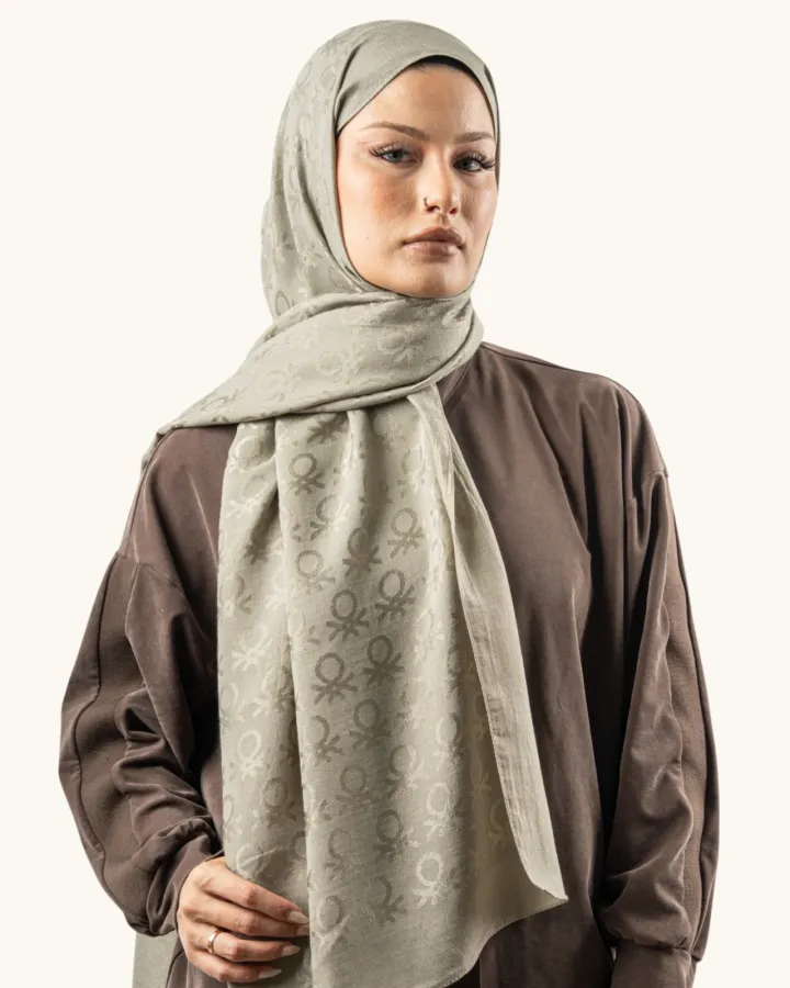 Benetton Lyocell Şal Roma K.Gri