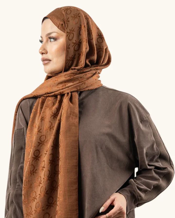Benetton Lyocell Şal Roma Taba