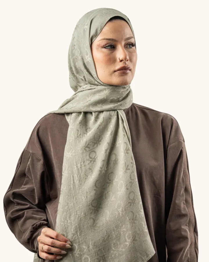 Benetton Lyocell Şal Roma Gri