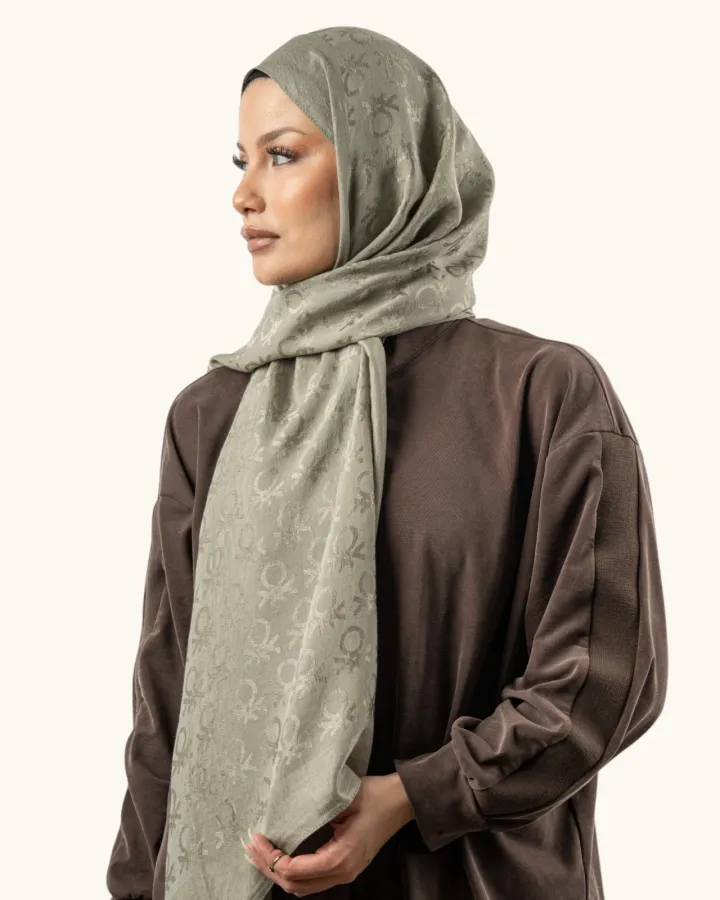 Benetton Lyocell Şal Roma Gri
