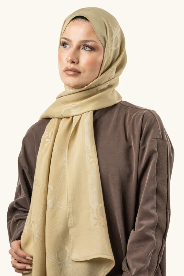 Benetton Lyocell Şal Milano A.Gold
