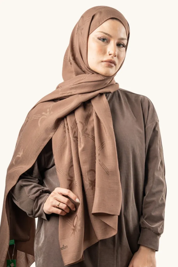 Benetton Lyocell Şal Milano Kahve