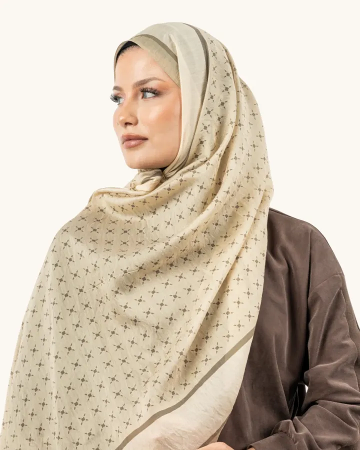 Benetton Fiore Lüx Şal Bej