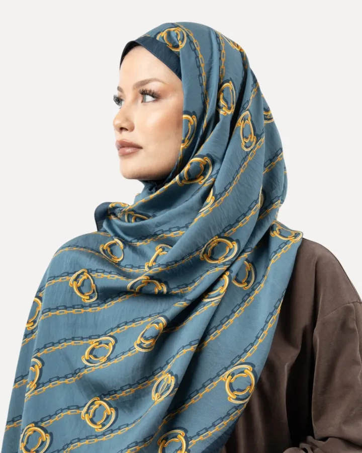 Sisley Verona Şal İndigo