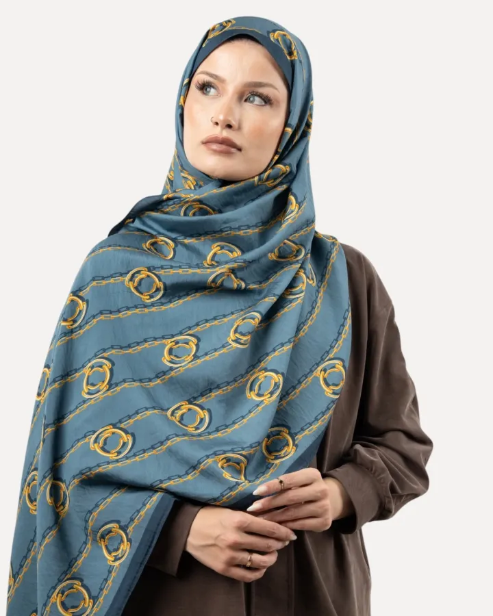 Sisley Verona Şal İndigo