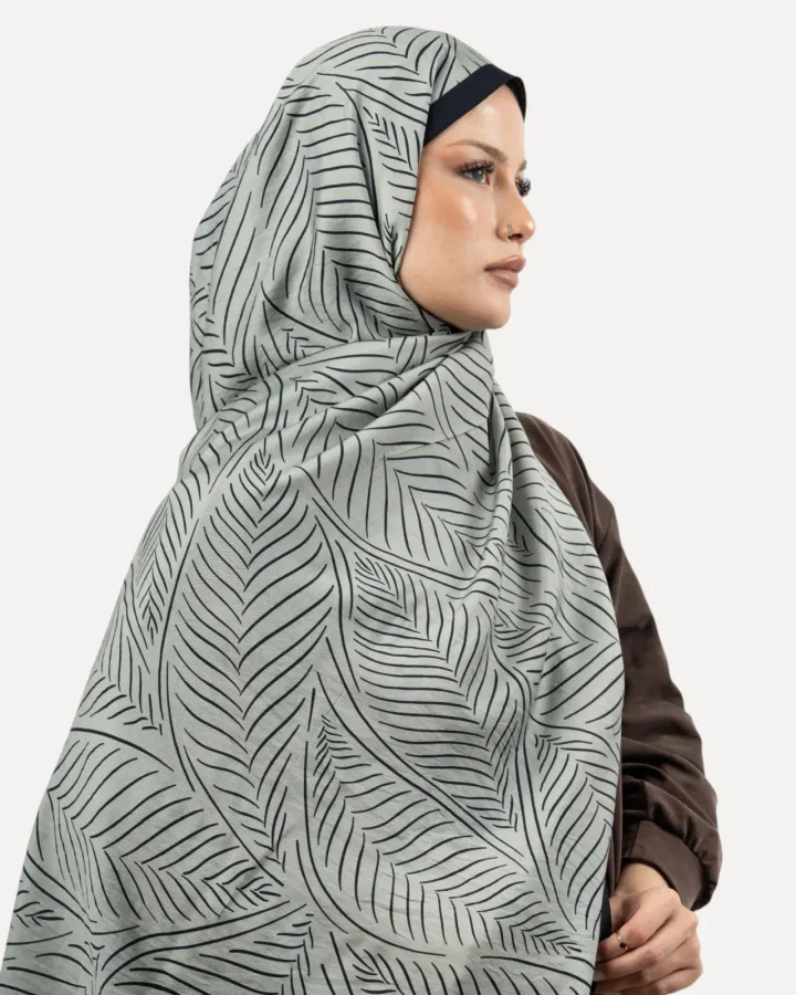 Sisley Verona L Şal Gri Siyah 02