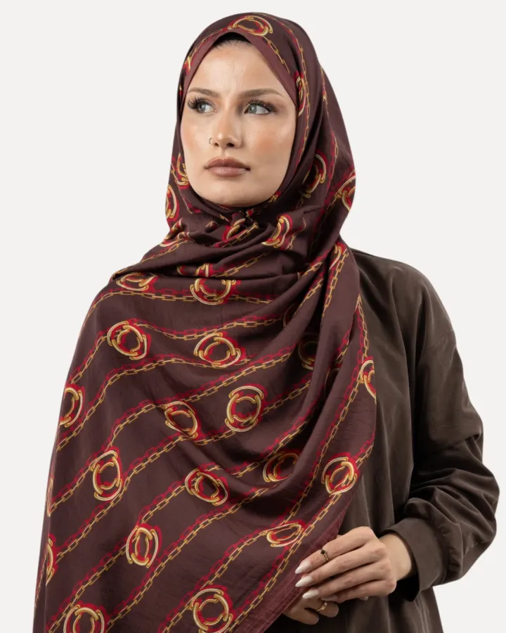 Sisley Verona Şal M Bordo