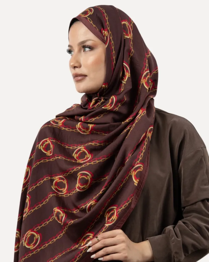 Sisley Verona Şal M Bordo