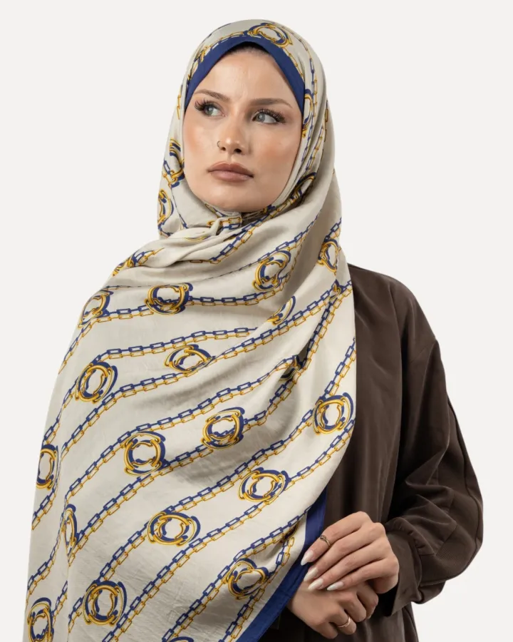 Sisley Verona Şal Ekru-03