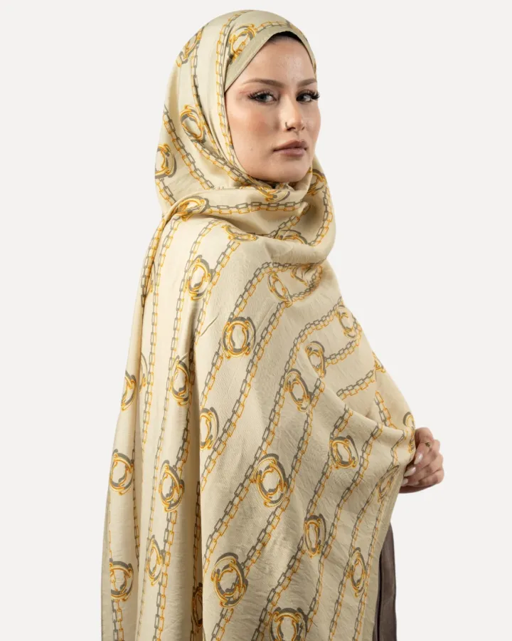 Sisley Verona Şal Gold