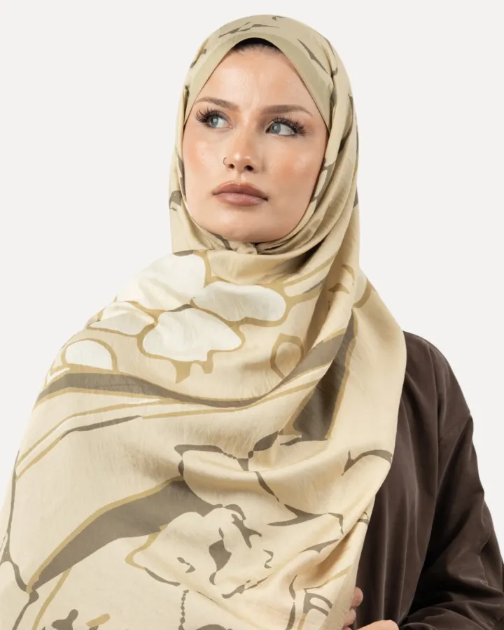 Sisley Verona Şal Vizon-03