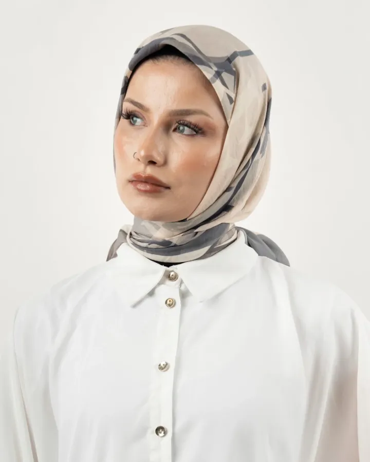Benetton Siena Eşarp Gri