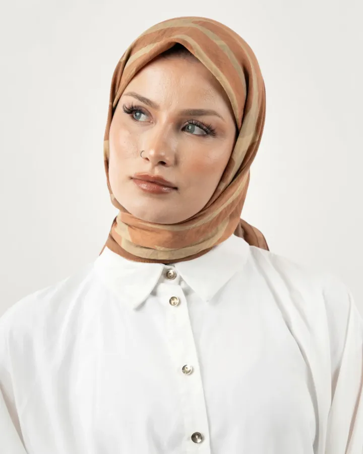 Benetton Siena Eşarp Taba