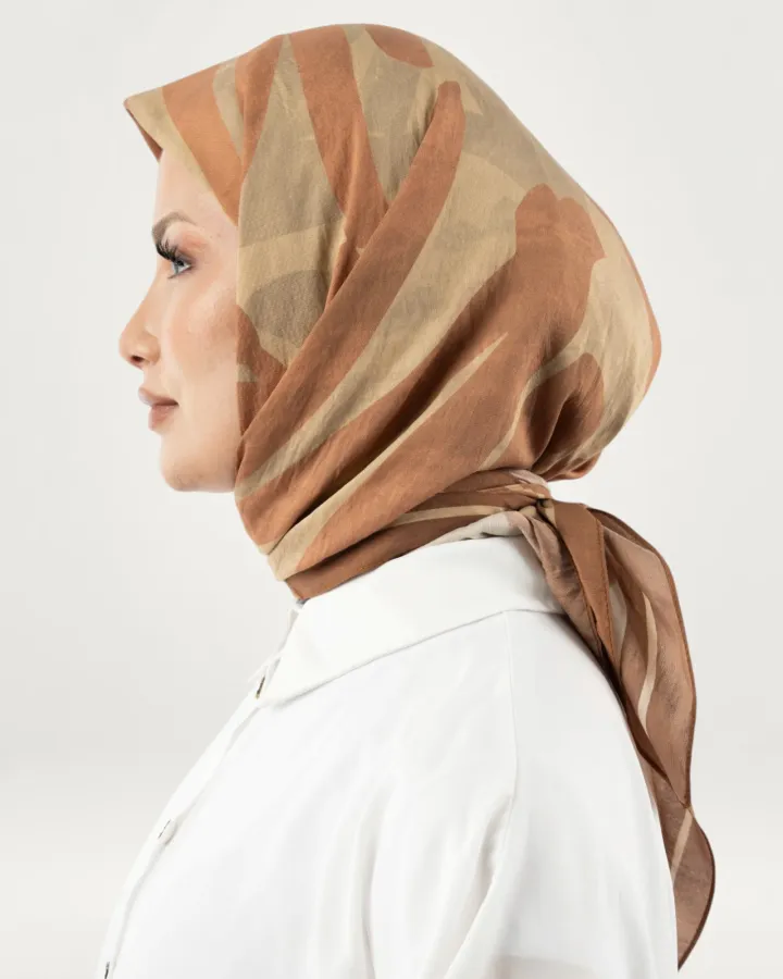 Benetton Siena Eşarp Taba