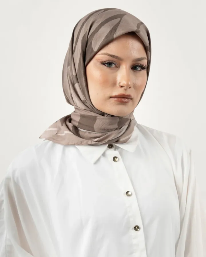 Benetton Siena Eşarp Bej-06