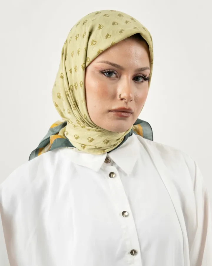Benetton Siena Eşarp P-Yeşil