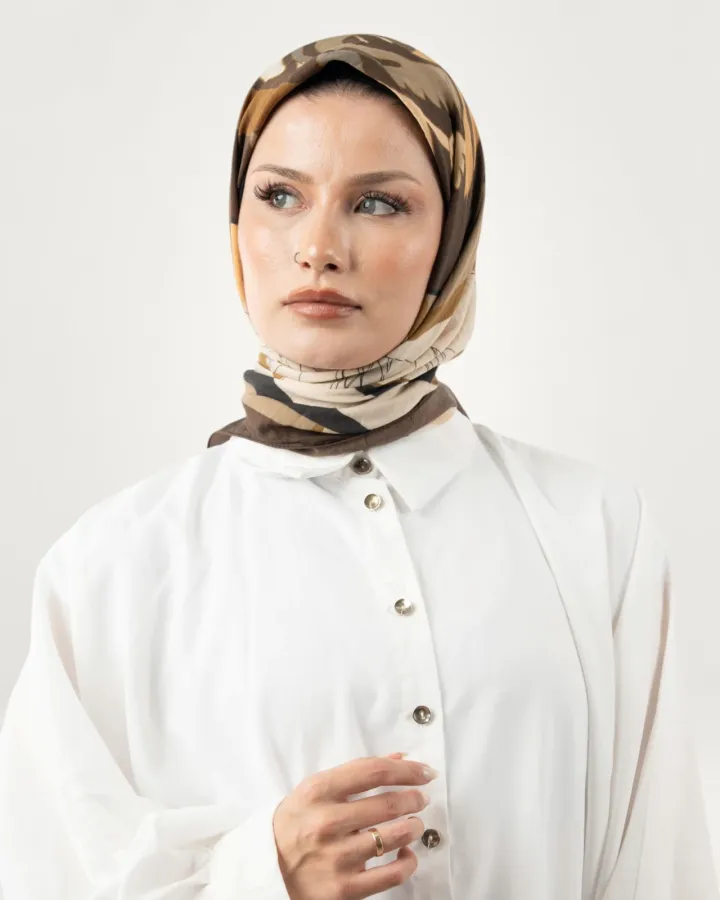 Benetton Siena Eşarp Acı Kahve