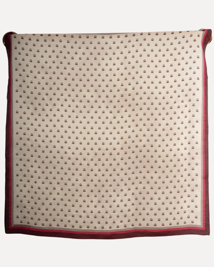 Benetton Siena Eşarp Bordo-02
